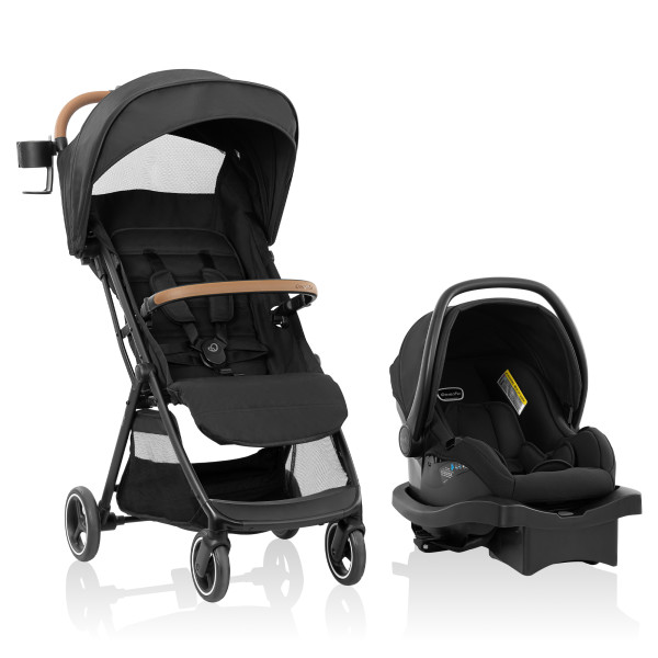 Evenflo - Otto+ Travel System With Litemax Car Seat - Chia Black