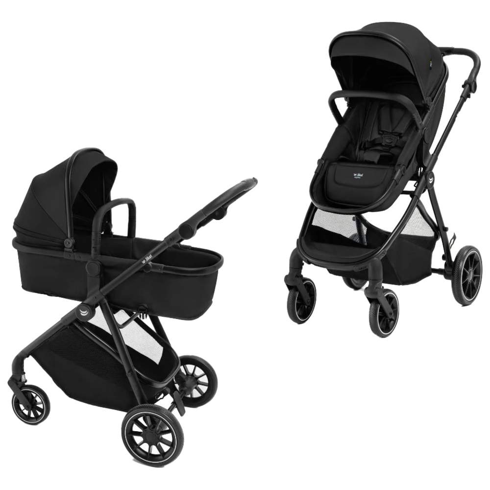 Jikel - CityFlex 2-In-1 Convertible Stroller - Midnight Black