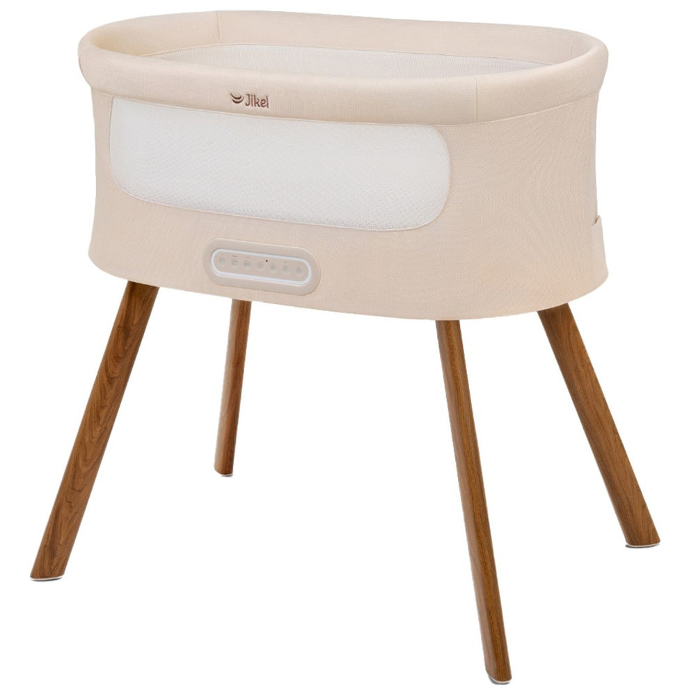 Jikel - Calmio Smart Bassinet Crib - Vanilla Cream