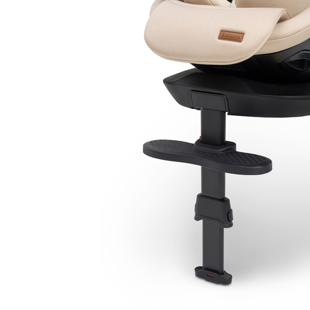 Jikel - Saturn Zip i-Size Detachable Footrest - Black