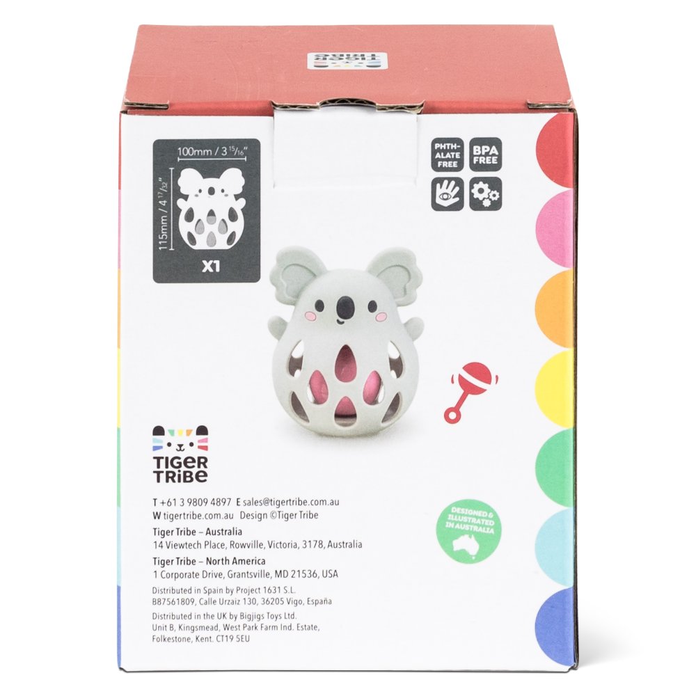 Tiger Tribe - Silicone Rattle - Koala