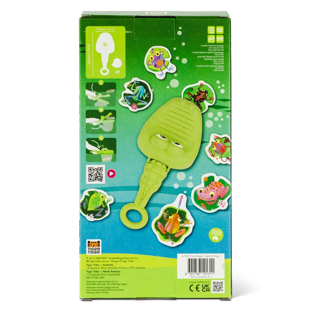Tiger Tribe - Croc Chasey Catch A Frog Toy