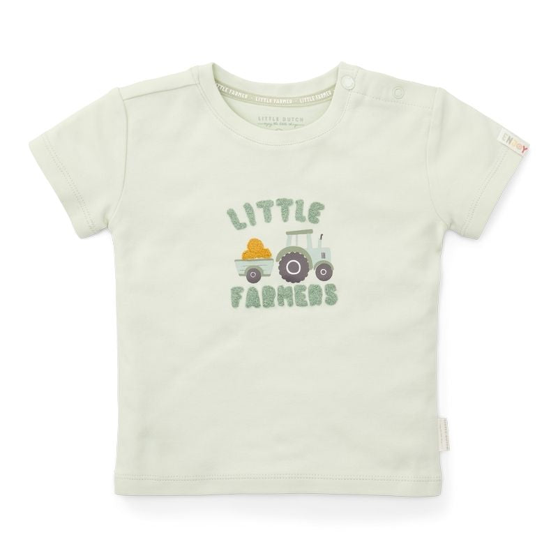 Little Dutch Boy's Short Sleeve T-Shirt Farm - Green