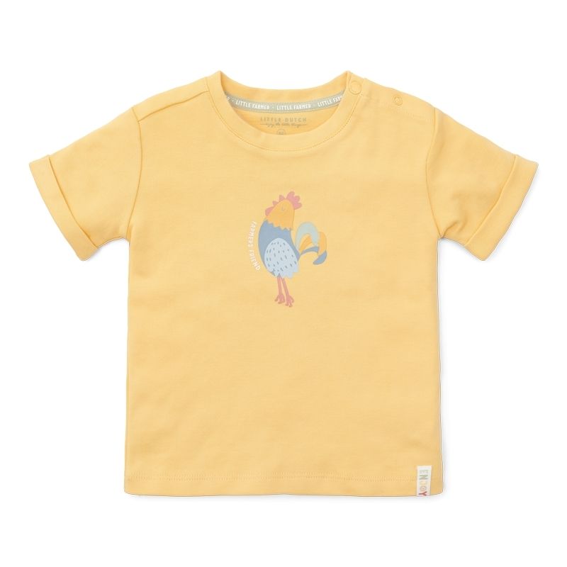 Little Dutch Boy's Short Sleeve T-Shirt Sunny - Yellow