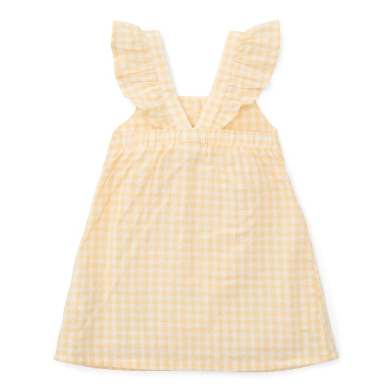 Little Dutch Sleeveless Sunshine Checks Summer Dress