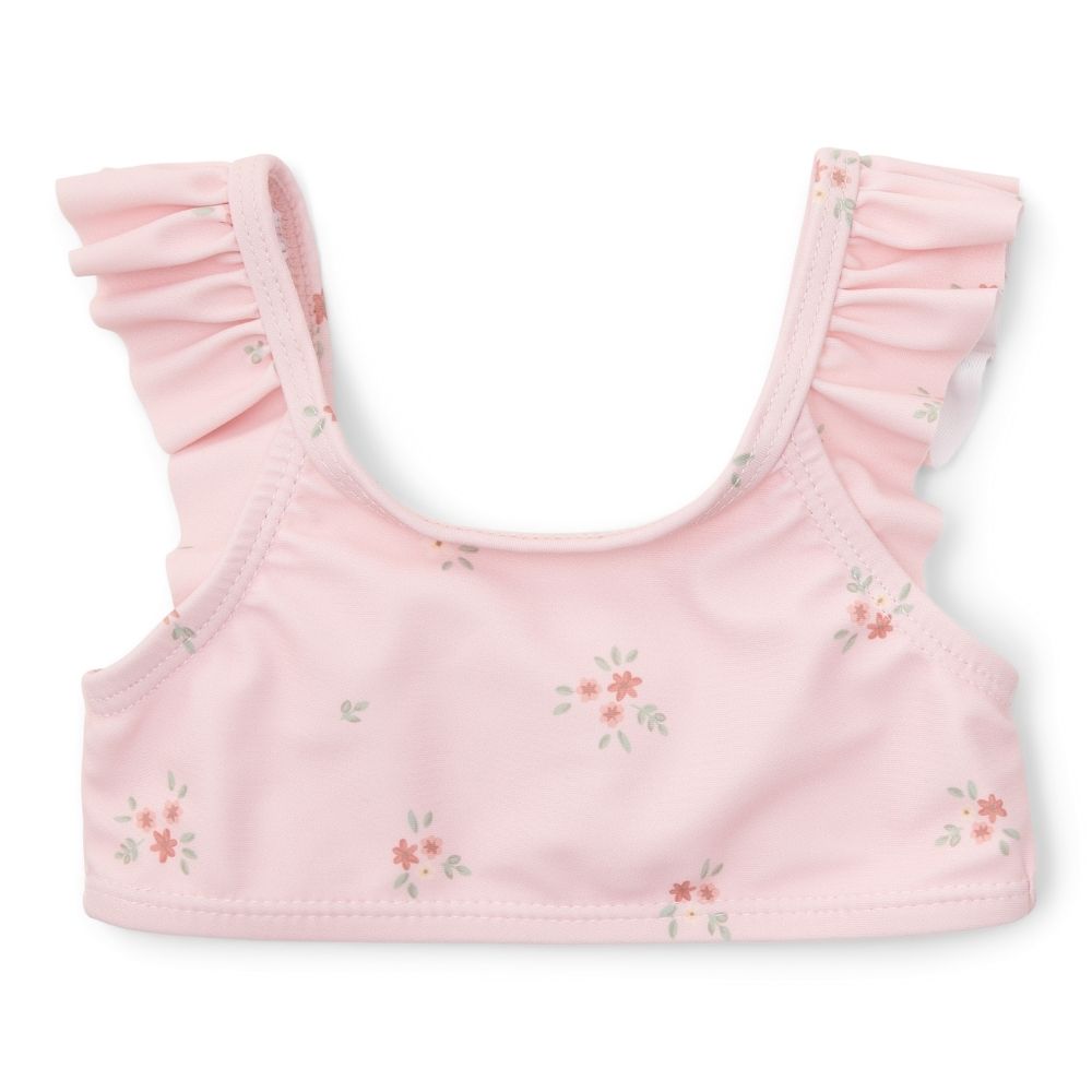 Little Dutch Girls' Ruffles Swimsuit Rosy Meadows - 2 Pcs