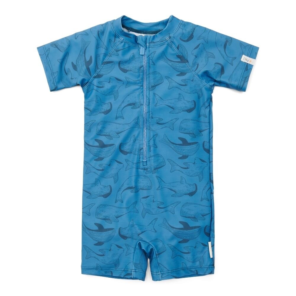 Little Dutch Swimsuit Short Sleeves Sea Life