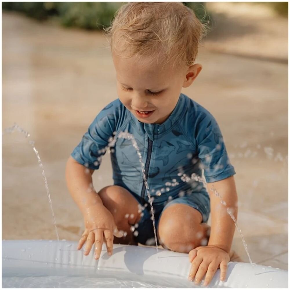 Little Dutch Swimsuit Short Sleeves Sea Life