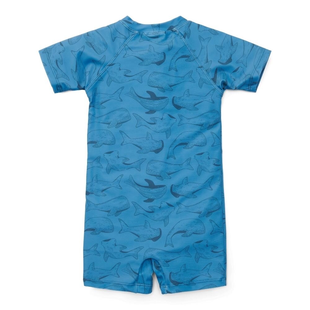 Little Dutch Swimsuit Short Sleeves Sea Life