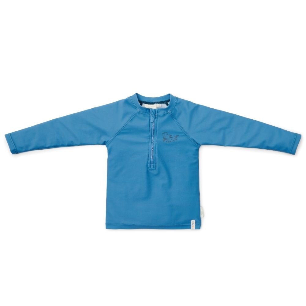 Little Dutch Swim T-Shirt Long Sleeves Whale - Blue