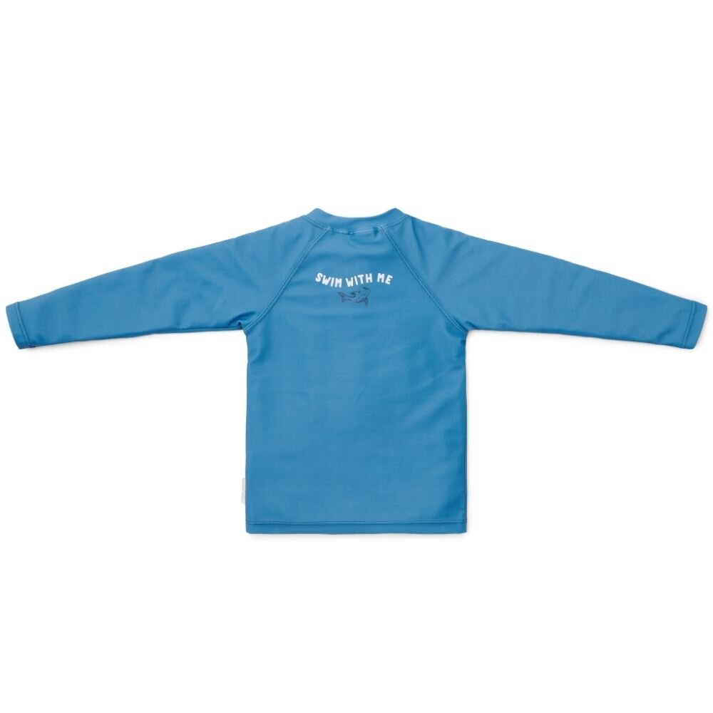 Little Dutch Swim T-Shirt Long Sleeves Whale - Blue
