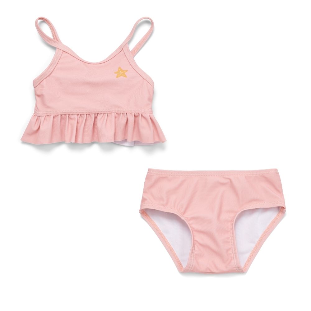 Little Dutch Starfish Bikini Swimsuit - Pink - 2 Pcs