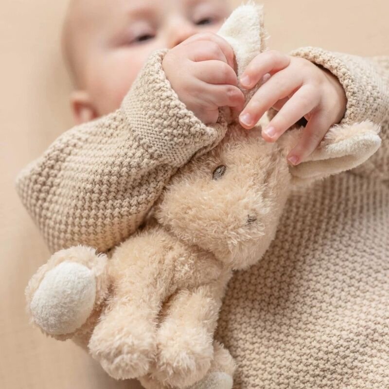 Little Dutch Soft Knit Cotton Sweater - Sand