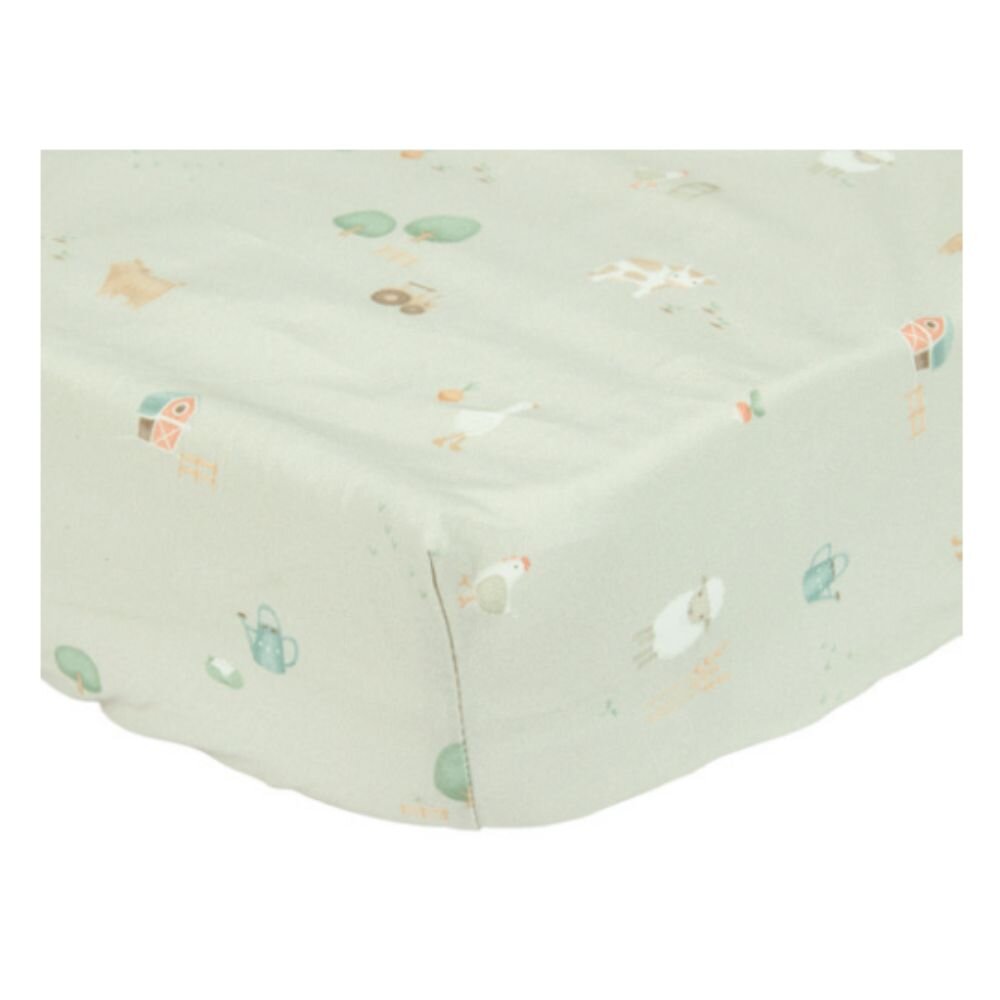 Little Dutch Fitted Bassinet Sheet - Little Farm