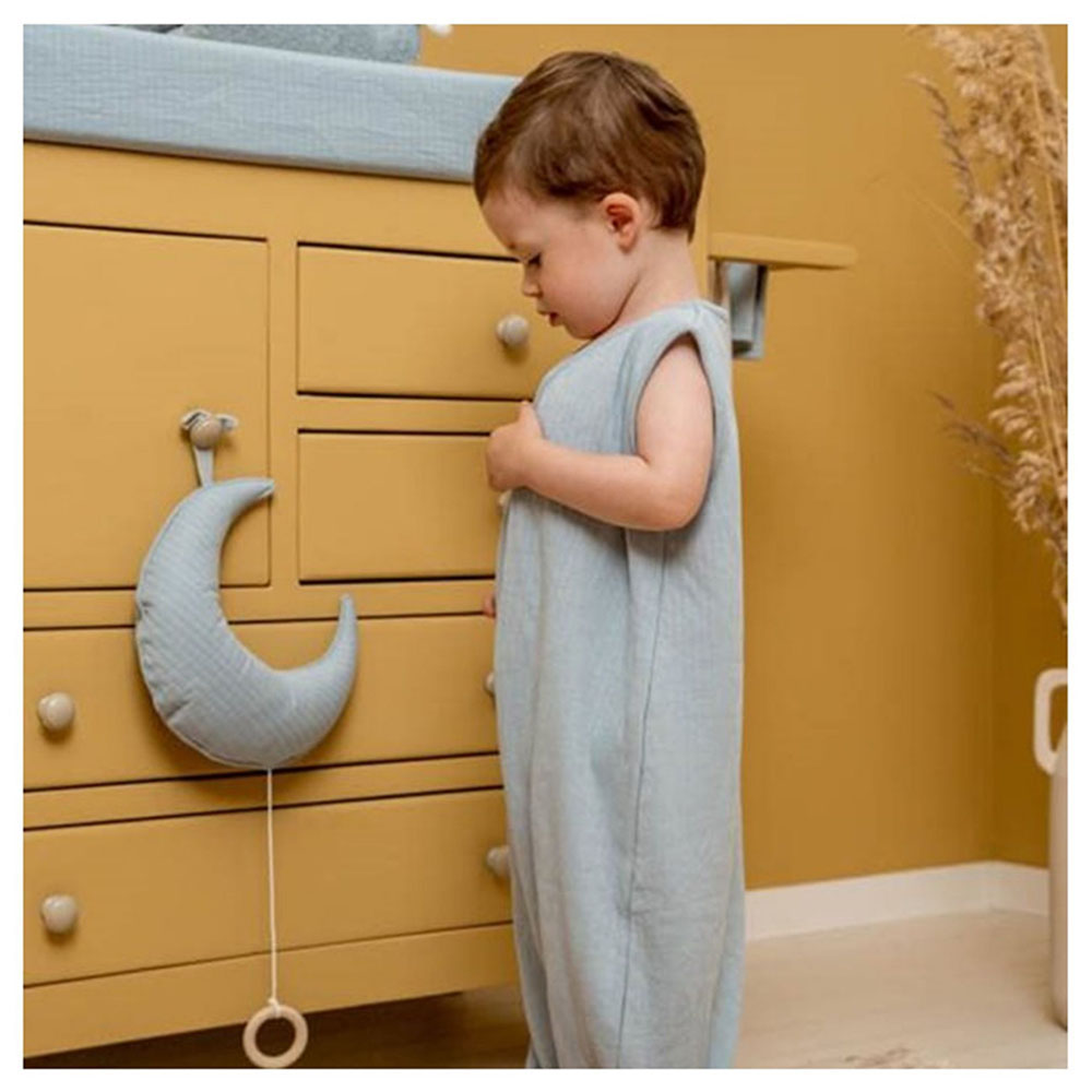 Little Dutch - Summer Sleeping Bag - Pure Soft Blue