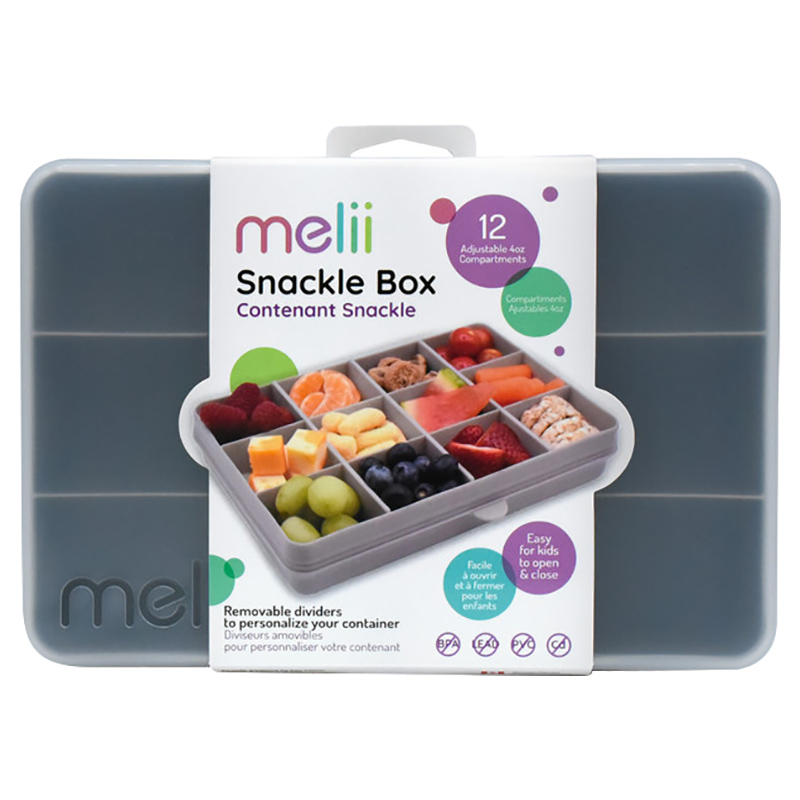 Melii - Snackle Box - Grey