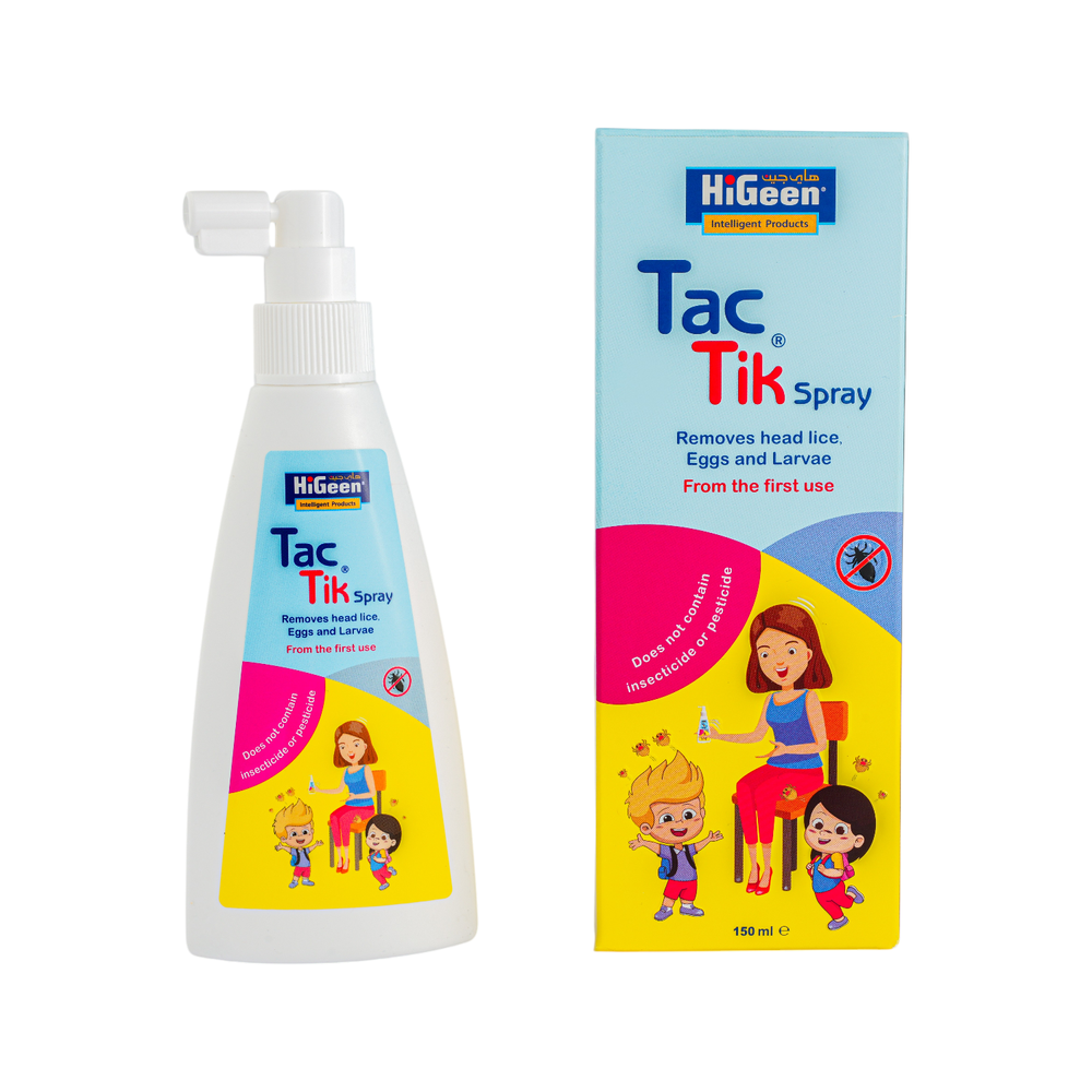 HiGeen - Tac Tik Head Lice Treatment Spray - 150 ml