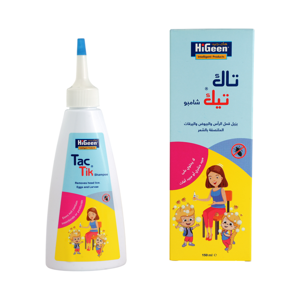 Higeen - Tac Tik Head Lice Shampoo - 150 ml