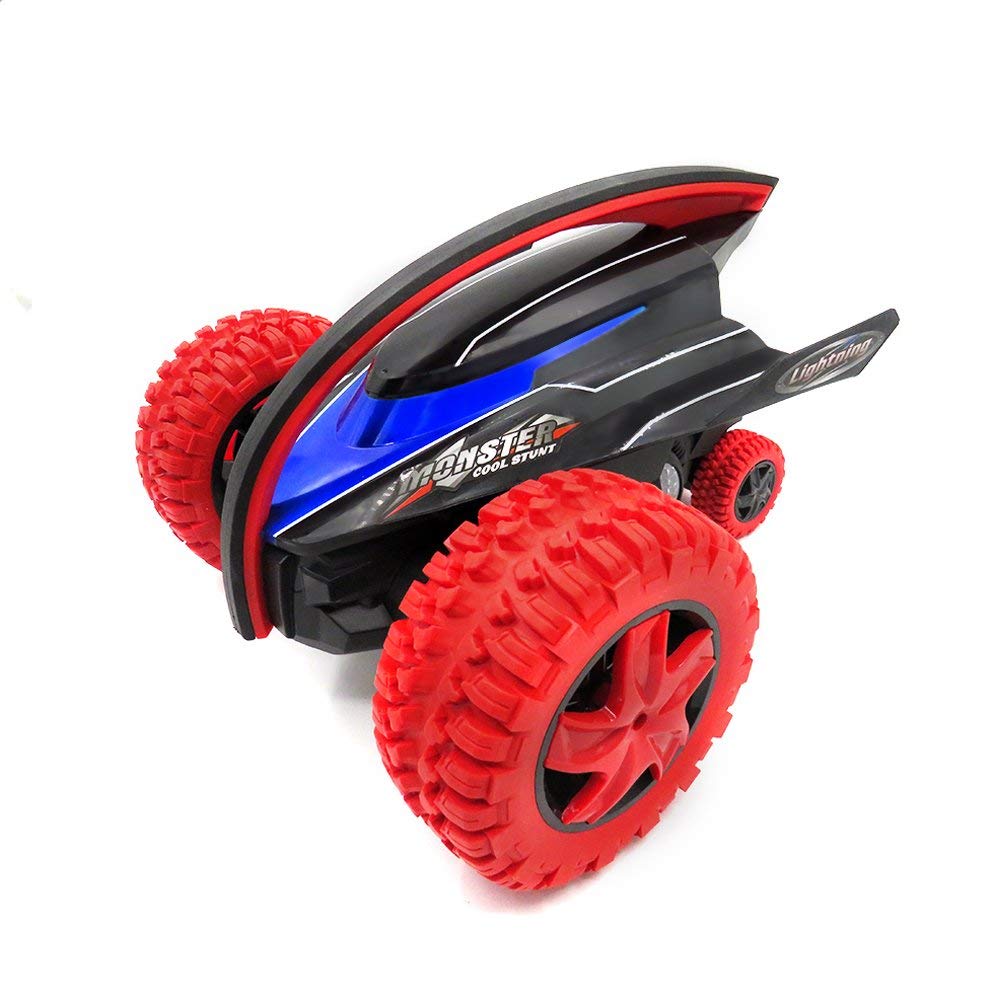 Factual Toys - Monster Rock Defender RC Stunt Car Manta Ray - Red