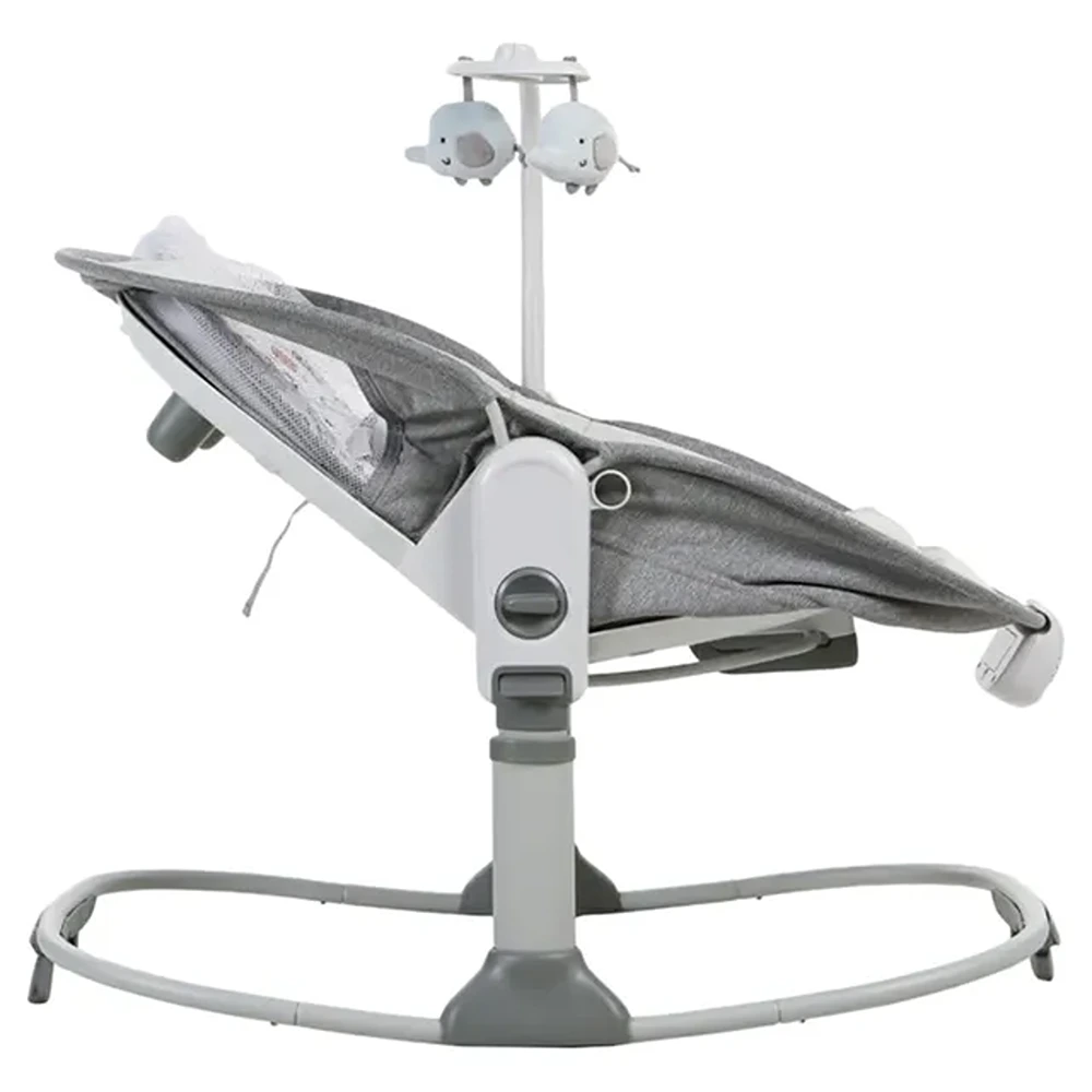 Mastela 6-in-1 Baby Bassinet & Rocker - Grey