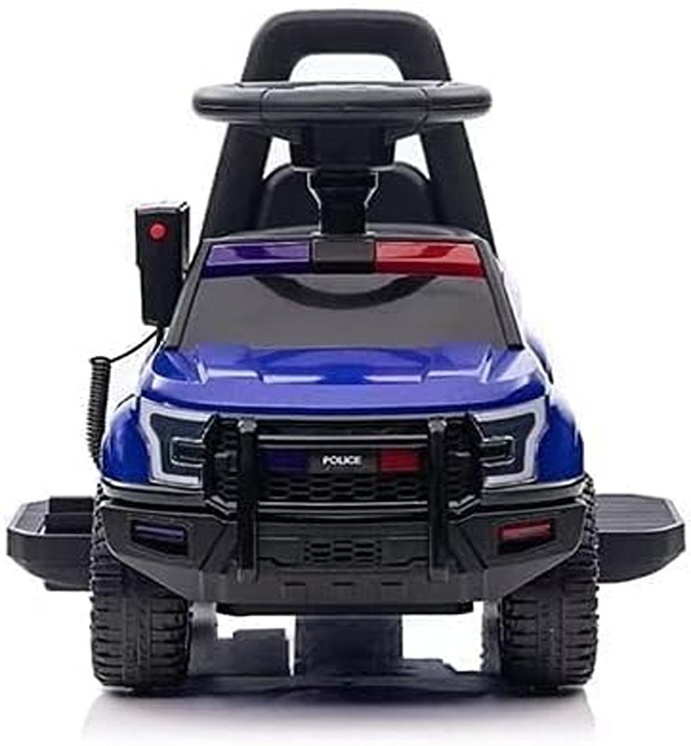 Factual Toys - Kids Police Push Car - Blue