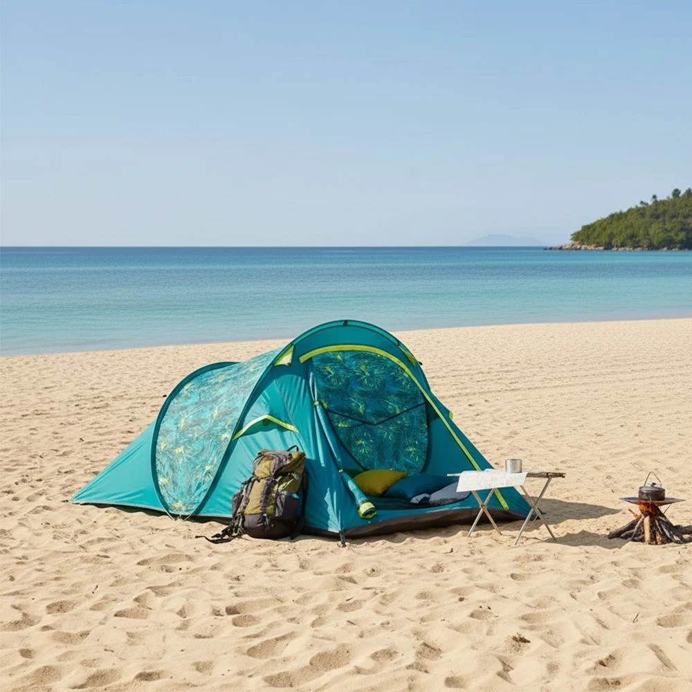 Bestway Pavillo Coolrock Camping Tent - Green