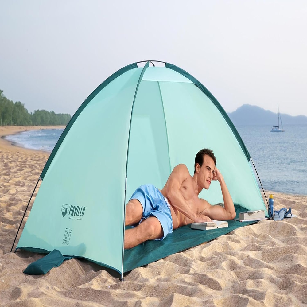 Bestway Pavillo 2 Person Beach Tent - Green