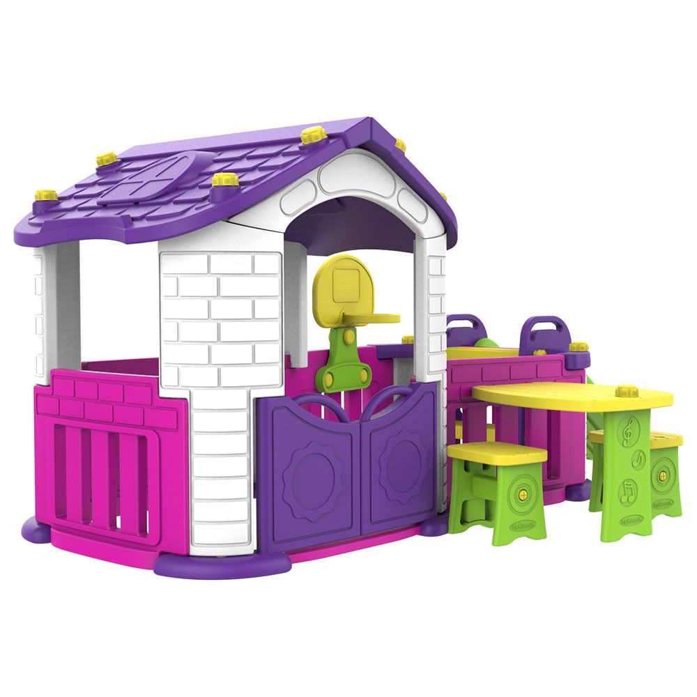 Factual Toys - Mini Panda Big Playhouse With 3 Play Activities