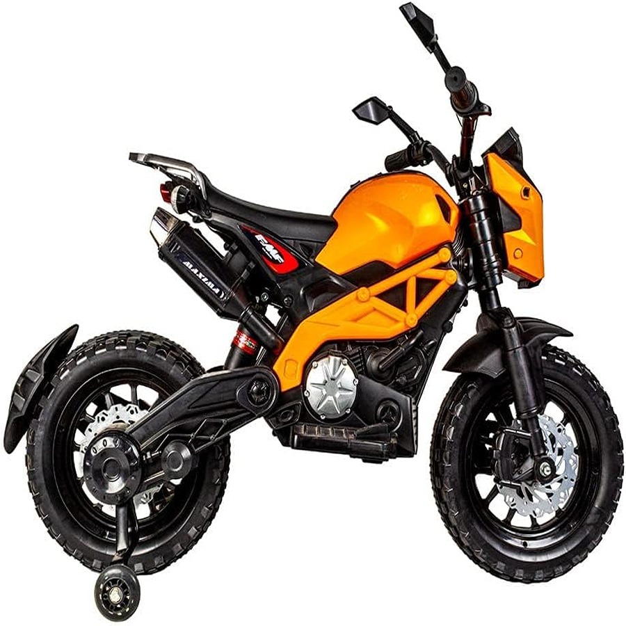 فاكتشوال تويز - دراجة كهربائية للأطفال KTM 12 فولت - برتقالي