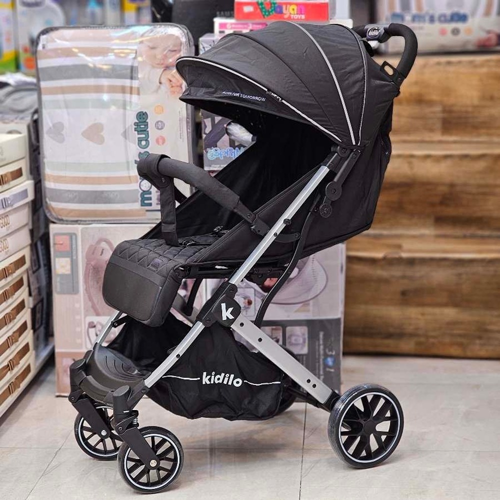 Factual Toys Kidilo Foldable Baby Stroller - Black