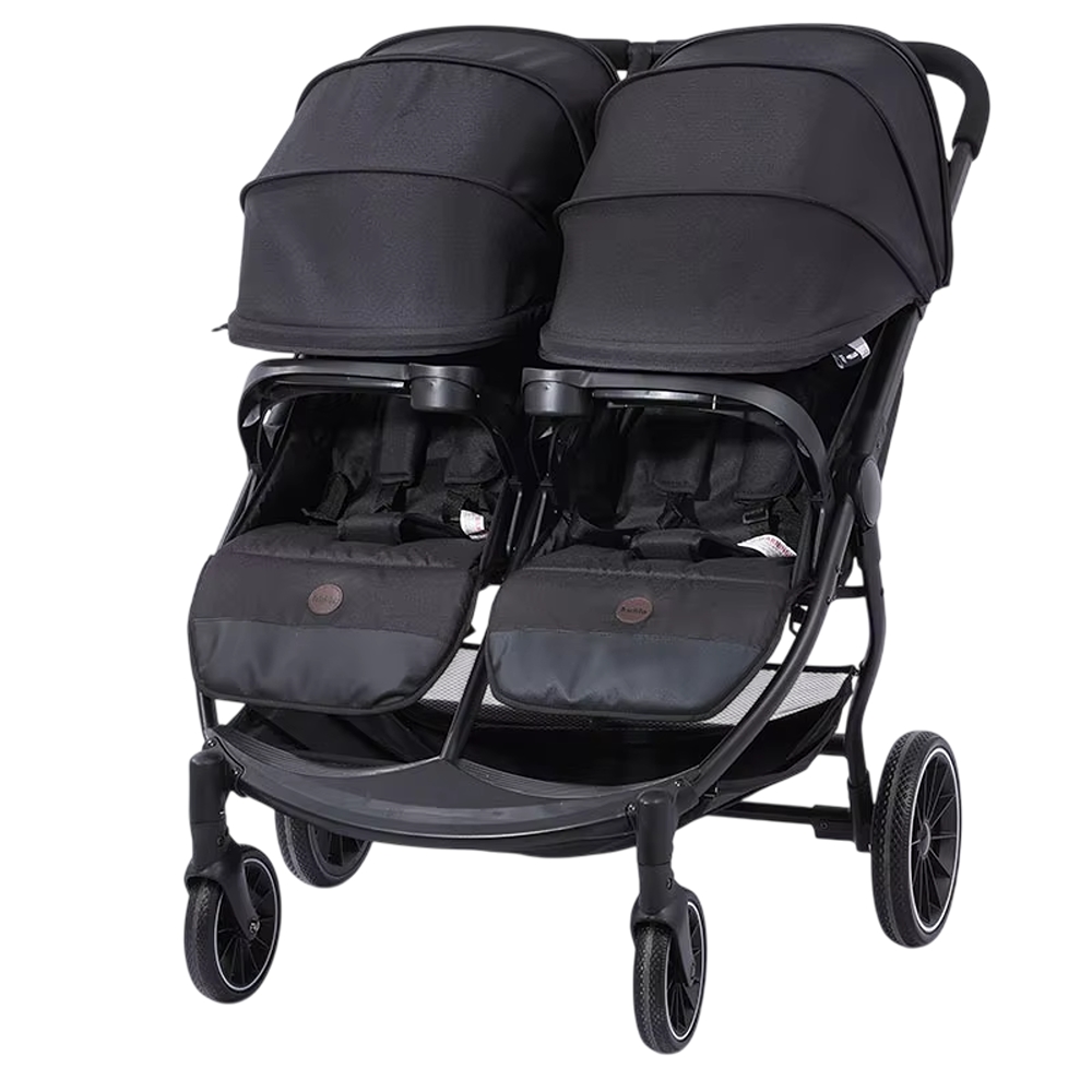 Factual Toys - Kidilo Foldable Travel Twins Double Stroller