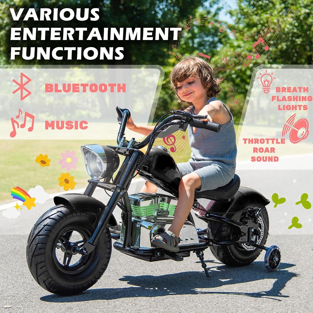 Factual Toys - Kids Electric Ride-On Motorcycle - 36 V
