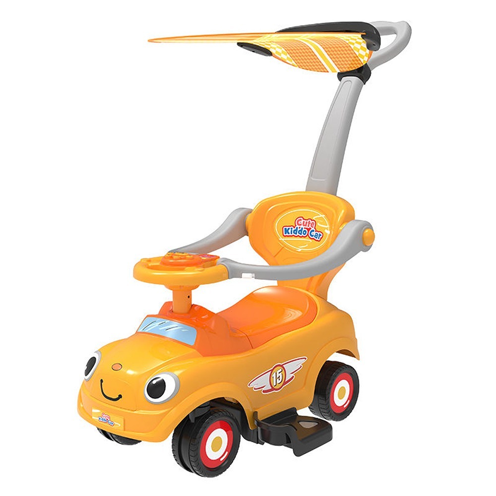 Factual Toys - Kids Push Ride Car With Canopy