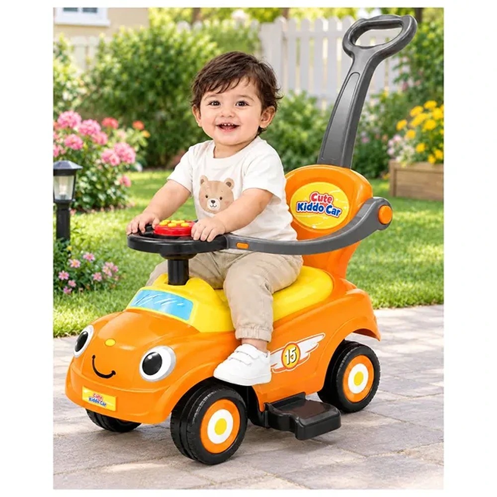 Factual Toys - Kids Push Ride Car With Handle