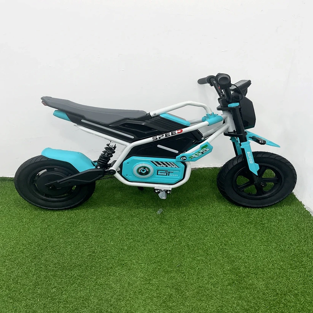 Factual Toys GT Super Kids Electric Motorcycle - 24V - Blue