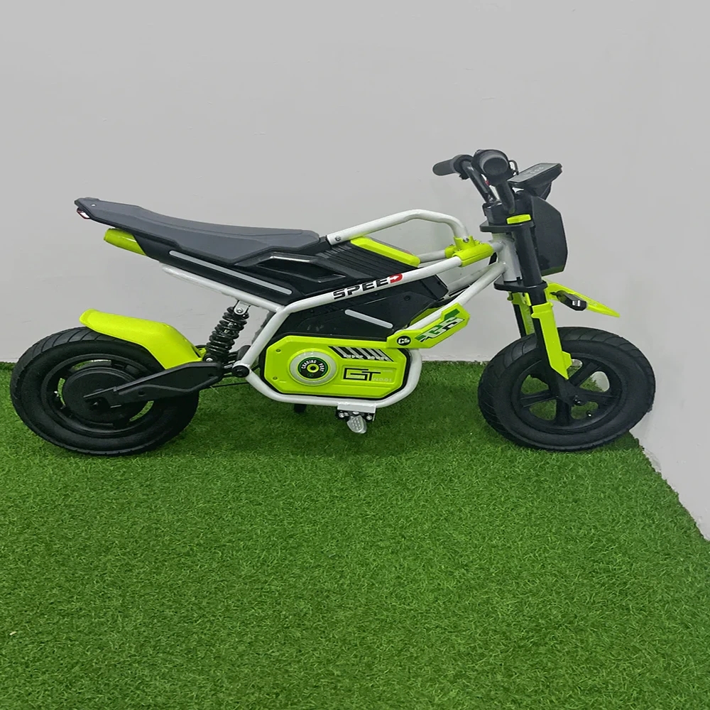 Factual Toys GT Super Kids Electric Motorcycle - 24V - Green
