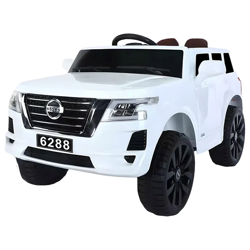 Factual Toys - Nissan Patrol Kids Ride On Car - 12V - White