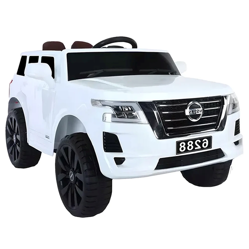 Factual Toys - Nissan Patrol Kids Ride On Car - 12V - White