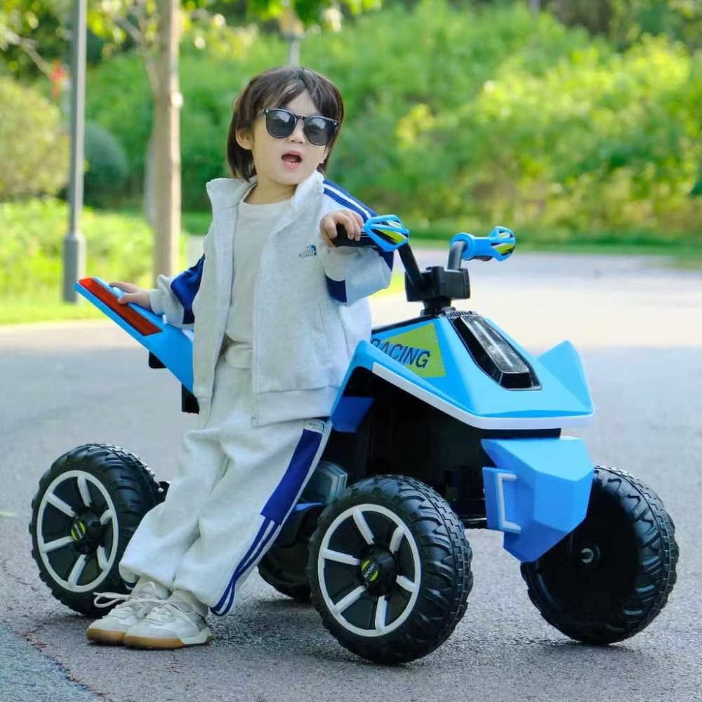 Factual Toys - Racing Powered Ride-On Quad Bike 12V