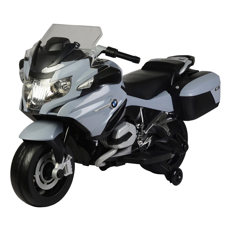 Factual Toys - BMW Kids Ride On Motorbike 12 V - Grey