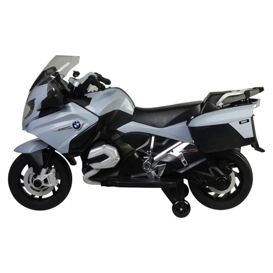 Factual Toys - BMW Kids Ride On Motorbike 12 V - Grey