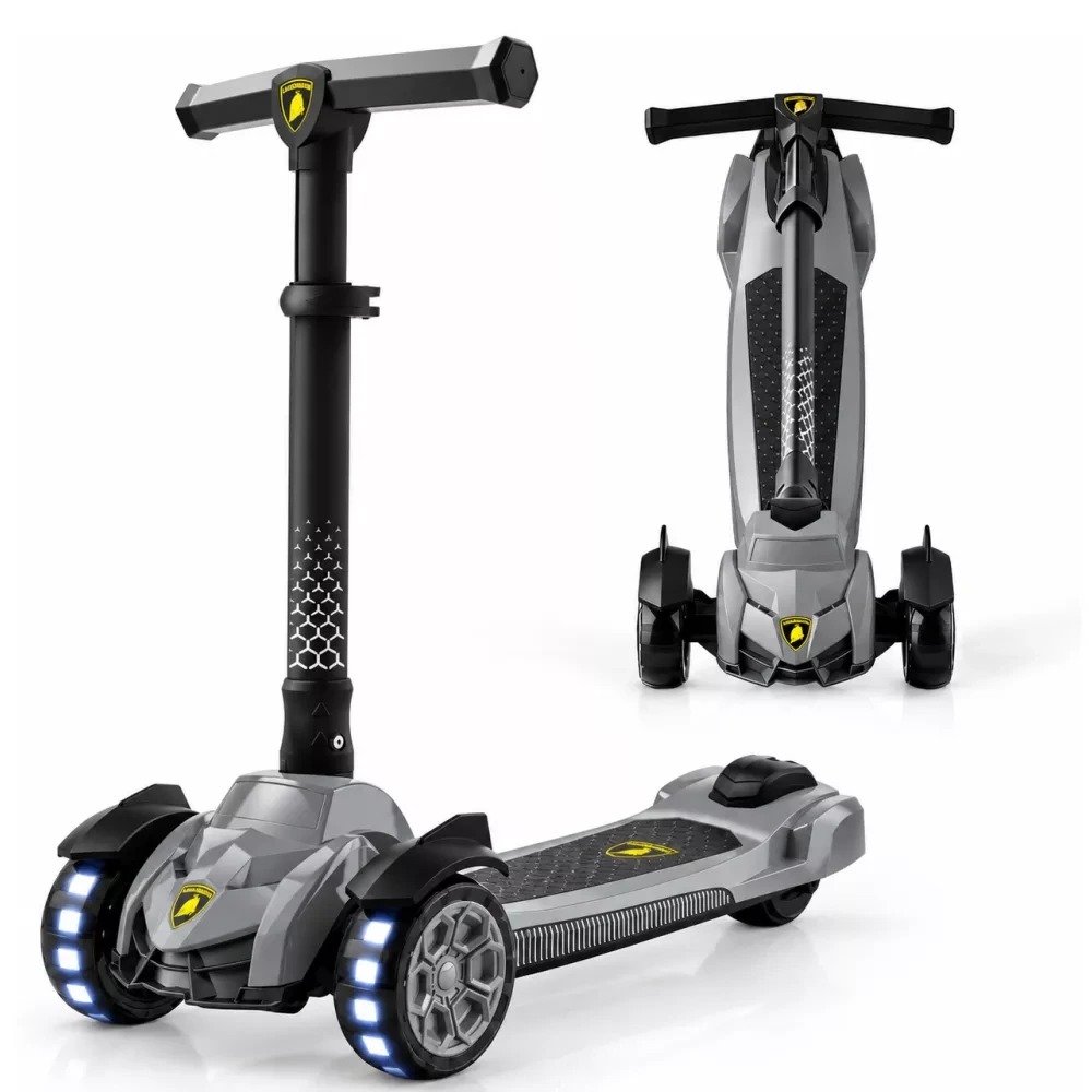 Factual Toys - Kids Foldable Kick Scooter With LED Wheels