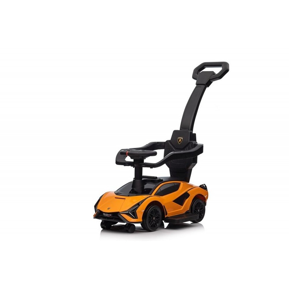 Lamborghini - 3-In-1 Ride On Push Car - Orange