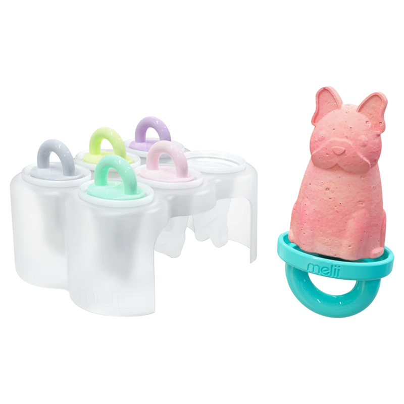 Melii Animal Ice Pops With Tray - 6pcs