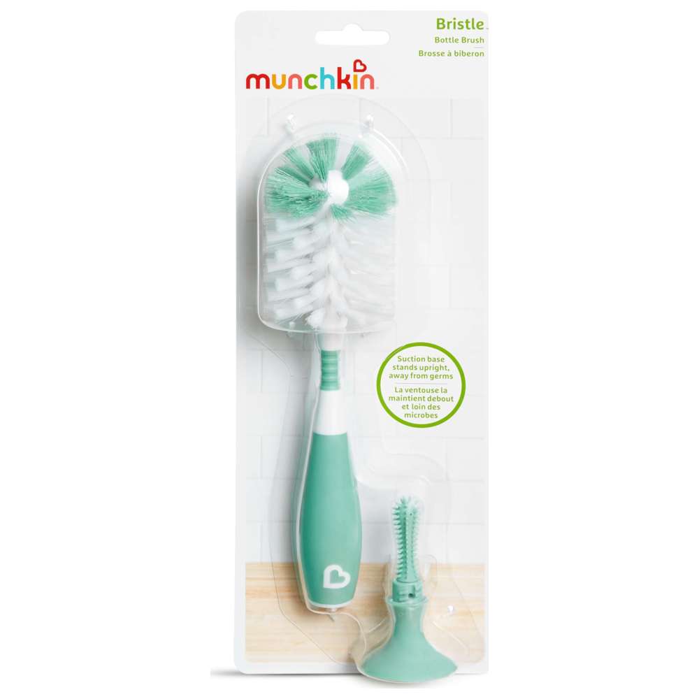 Munchkin - Bristle Bottle Brush - Green