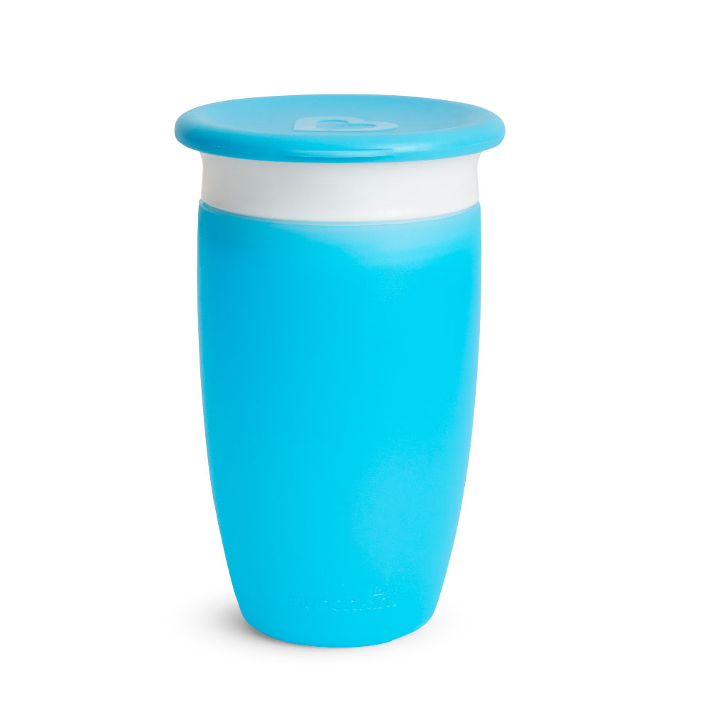 Munchkin - Miracle 360 Degree Baby Sippy Cup 12m + with Lid - Blue - 296ml
