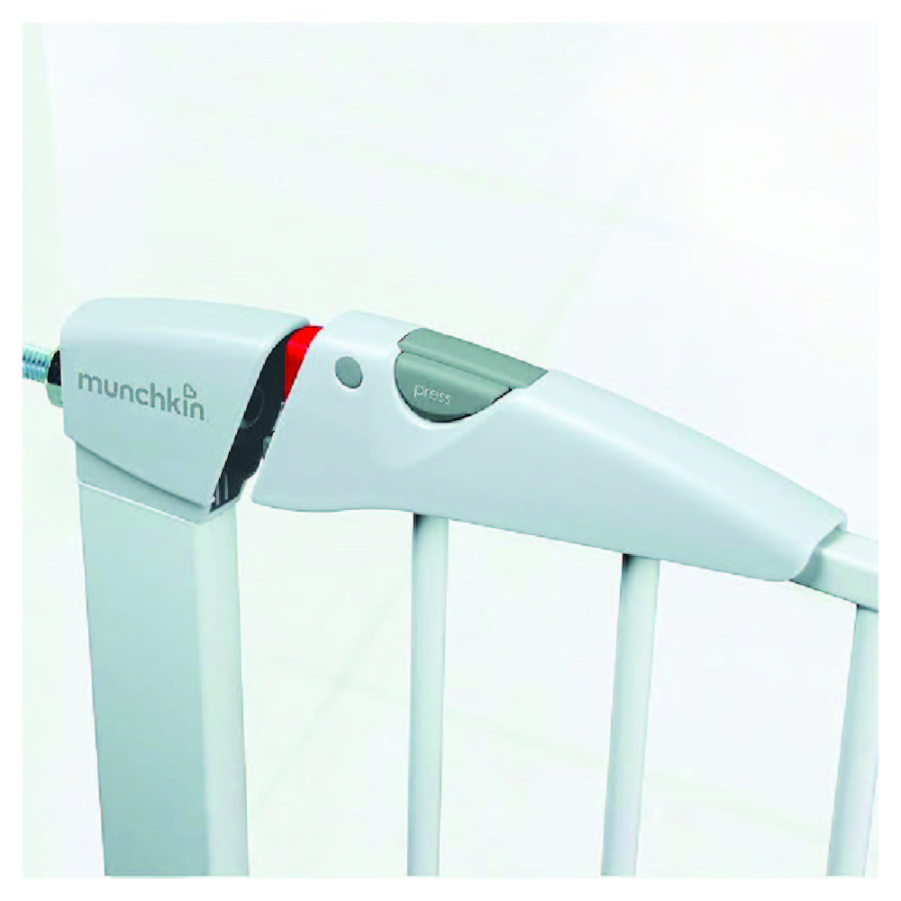 Munchkin - Maxi Secure Pressure Gate - 76-82cm - White