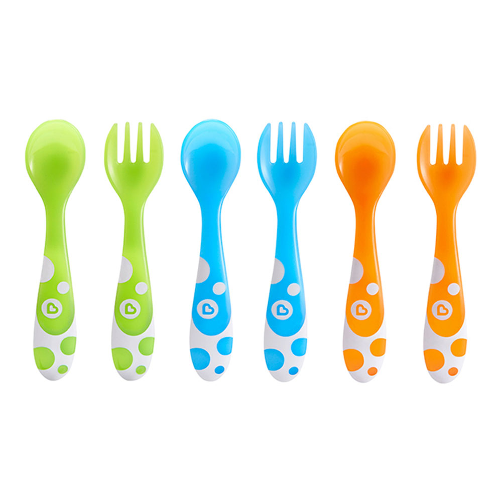 Munchkin Multi Forks & Spoons Set - 6 Pcs