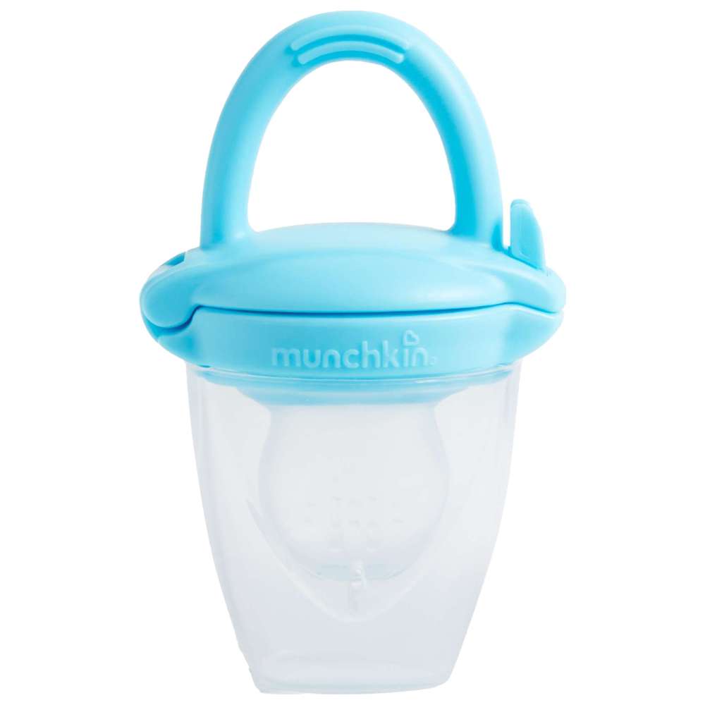 Munchkin Silicone Baby Food Feeder 4m+ - Blue