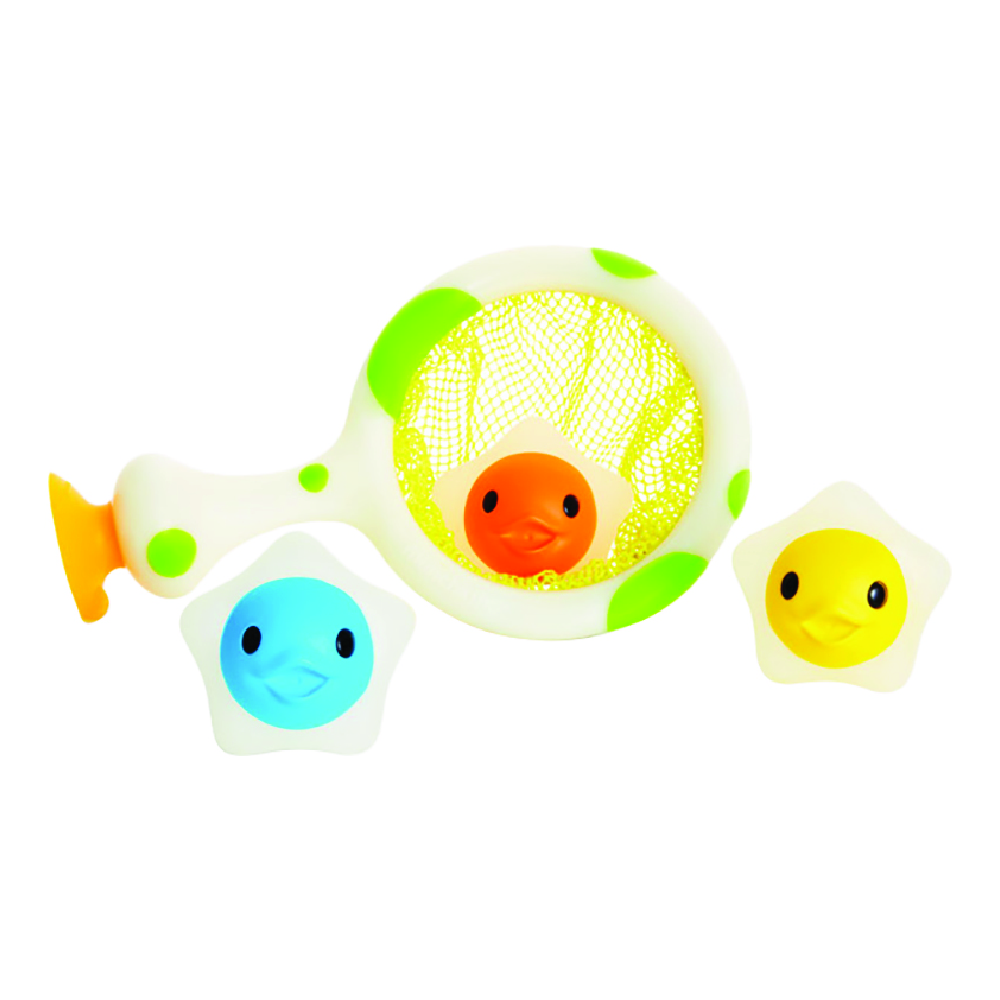 Munchkin - Catch a Glowing Star Glow in The Dark Baby Bath Toy 12m+